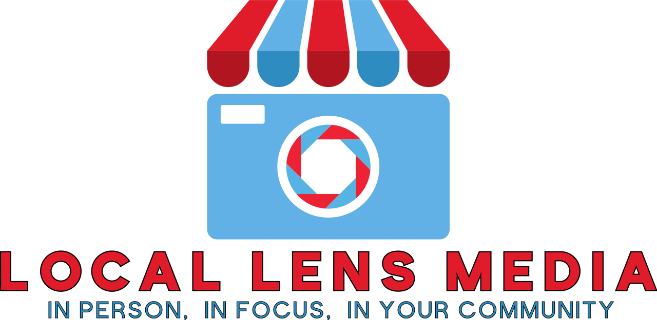 Local lens media's logo