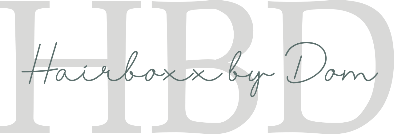 The Hairboxx by Dom's logo