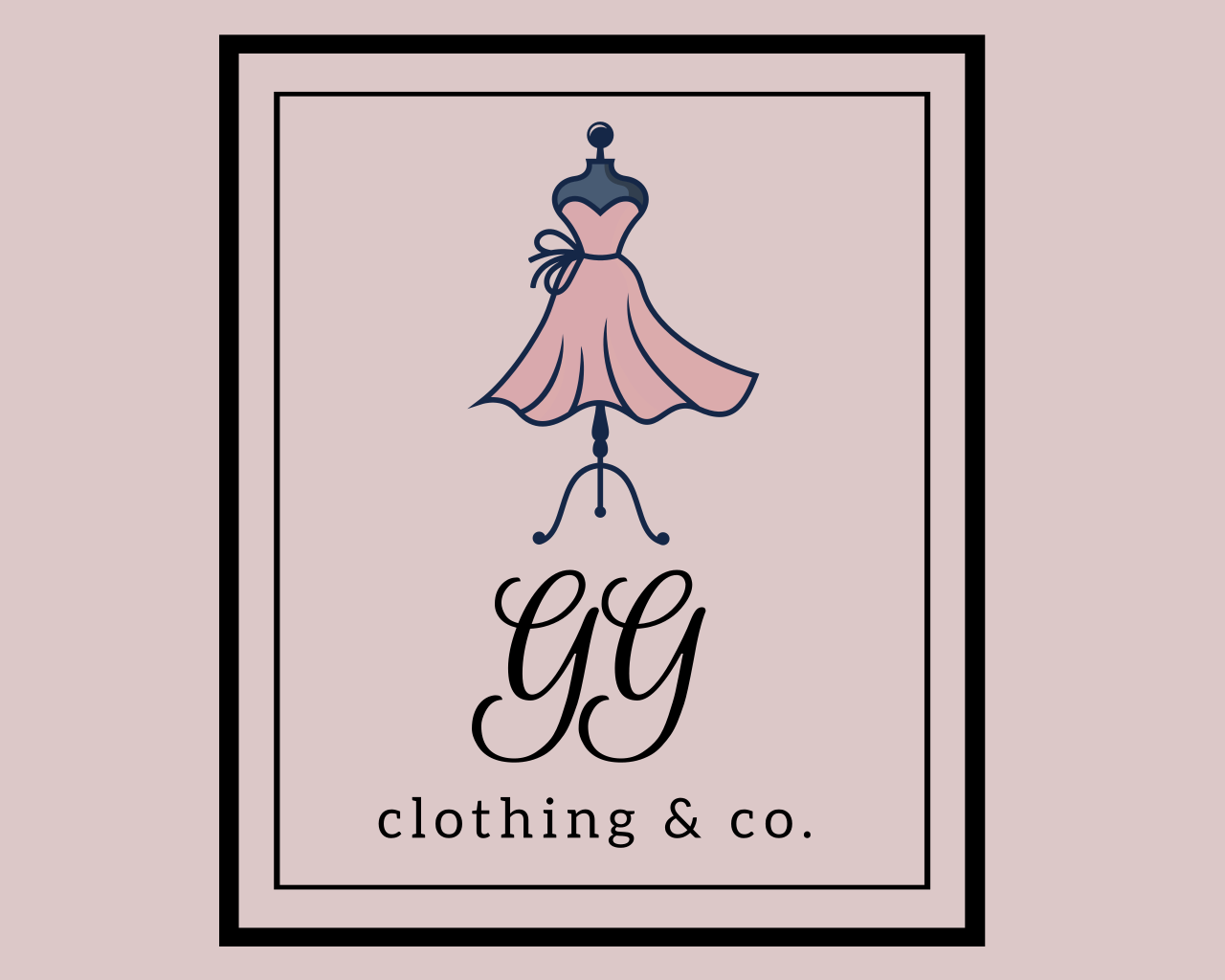 GG clothing & co.'s web page