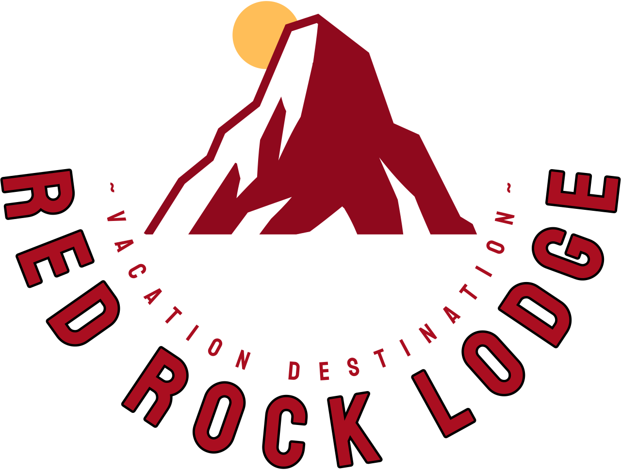 Red Rock Lodge's logo