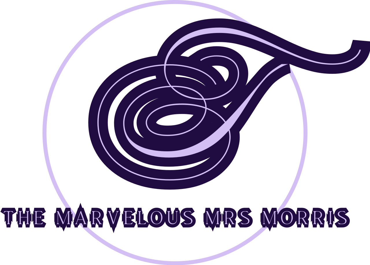 The Marvelous Mrs Morris's logo