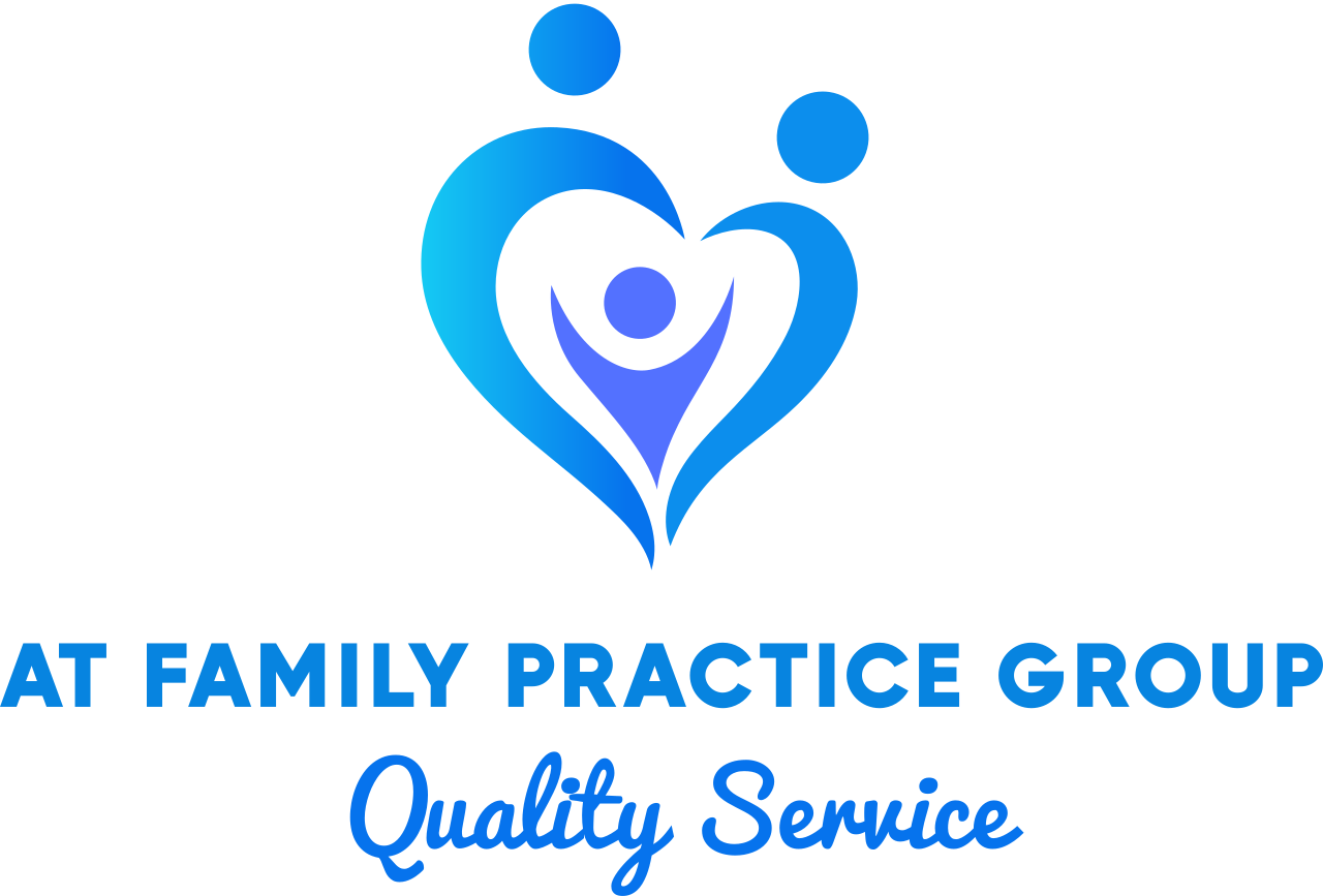 AT family practice group 's logo