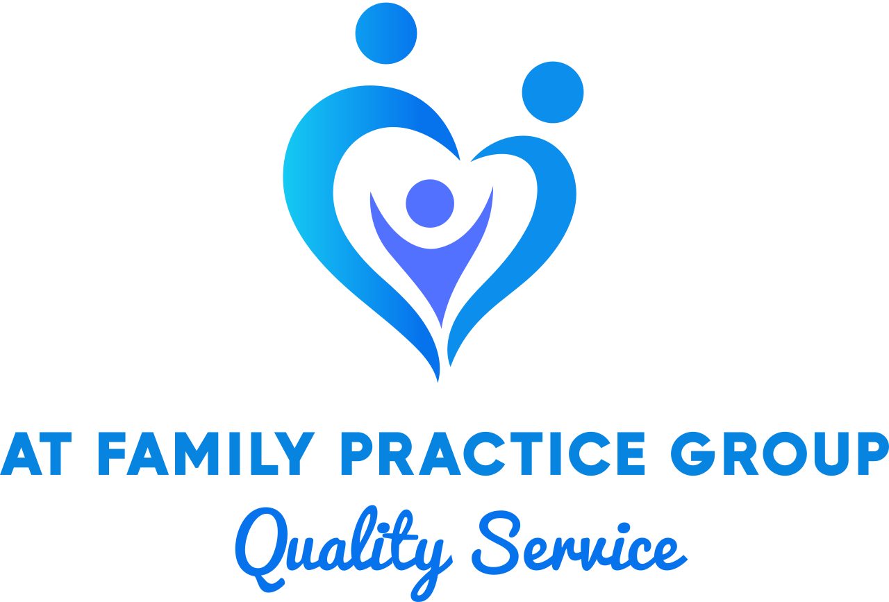 AT family practice group 's logo