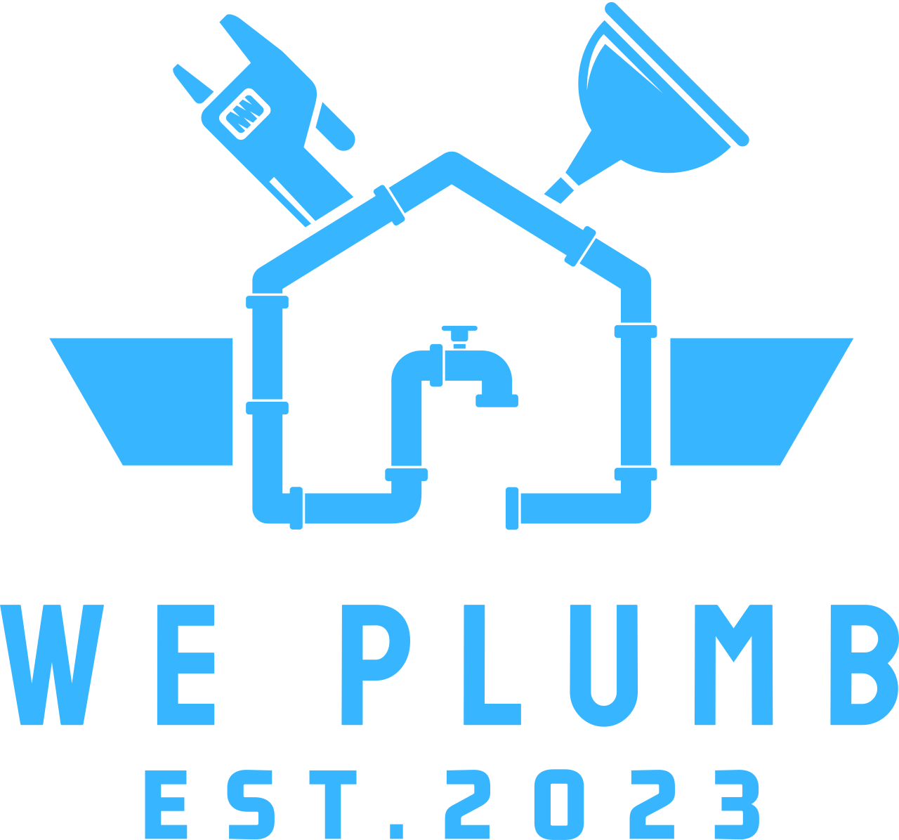 We Plumb's logo