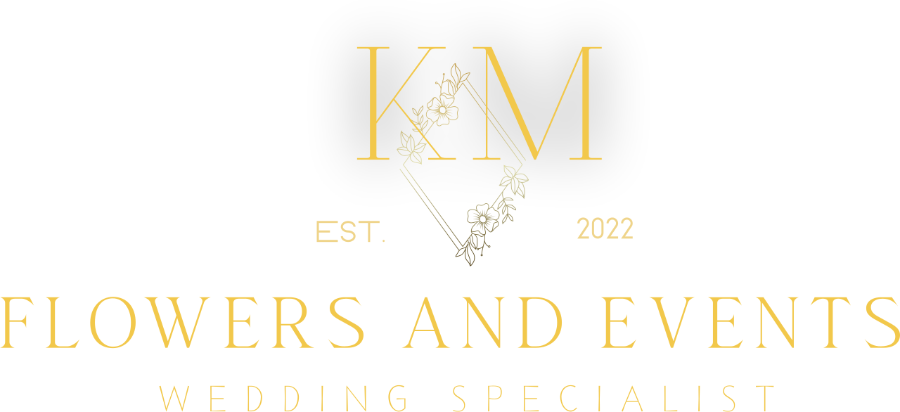 KM Flowers and Events Wedding Specialist 's logo