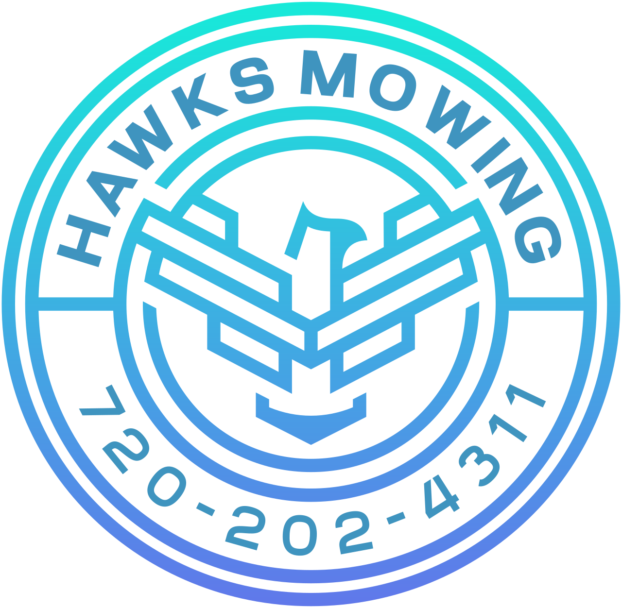 HAWKS MOWING's logo