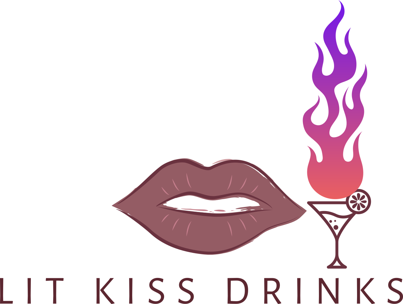 Lit Kiss Drinks 's logo