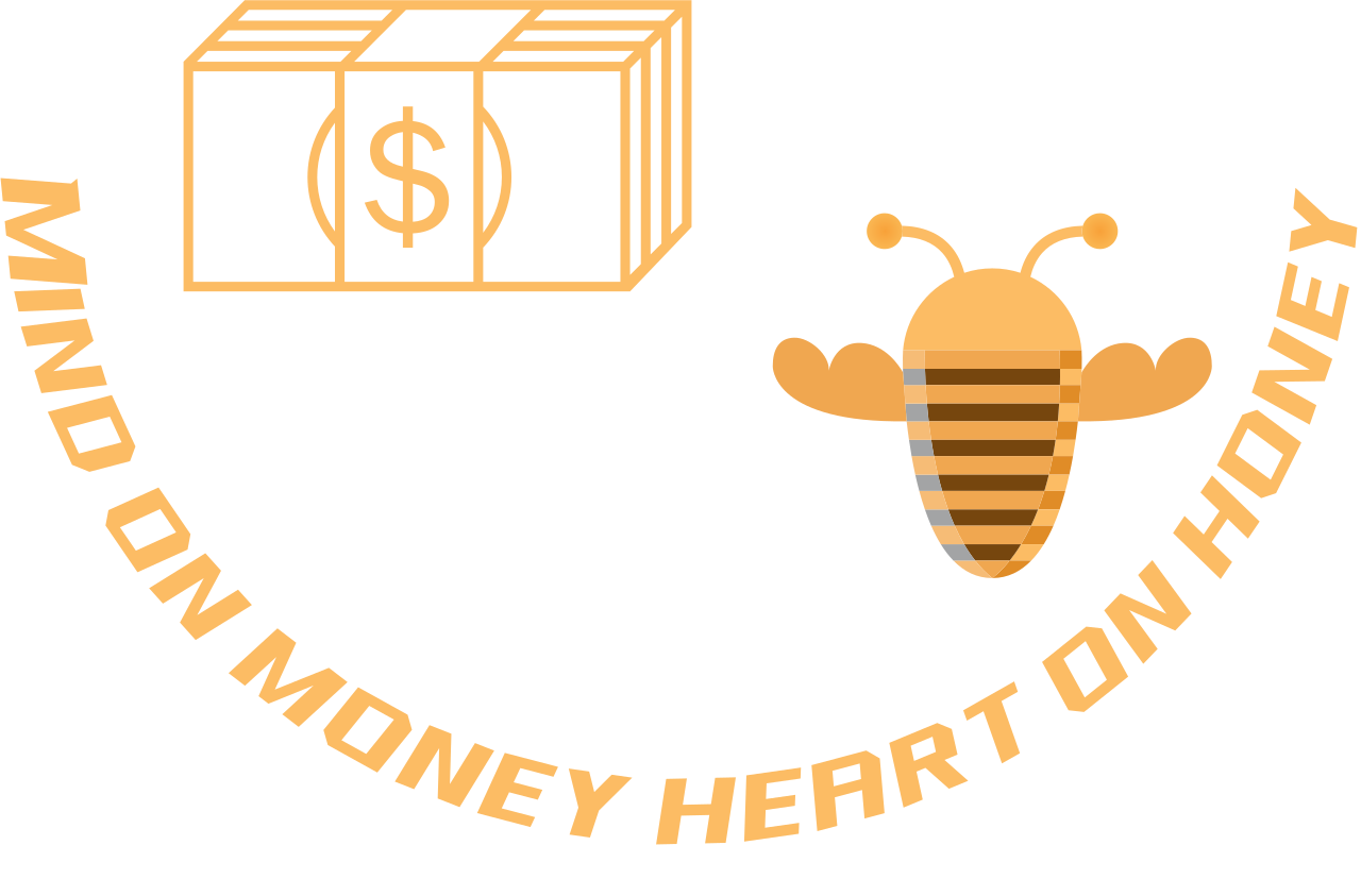 Mind on money heart on honey 's logo