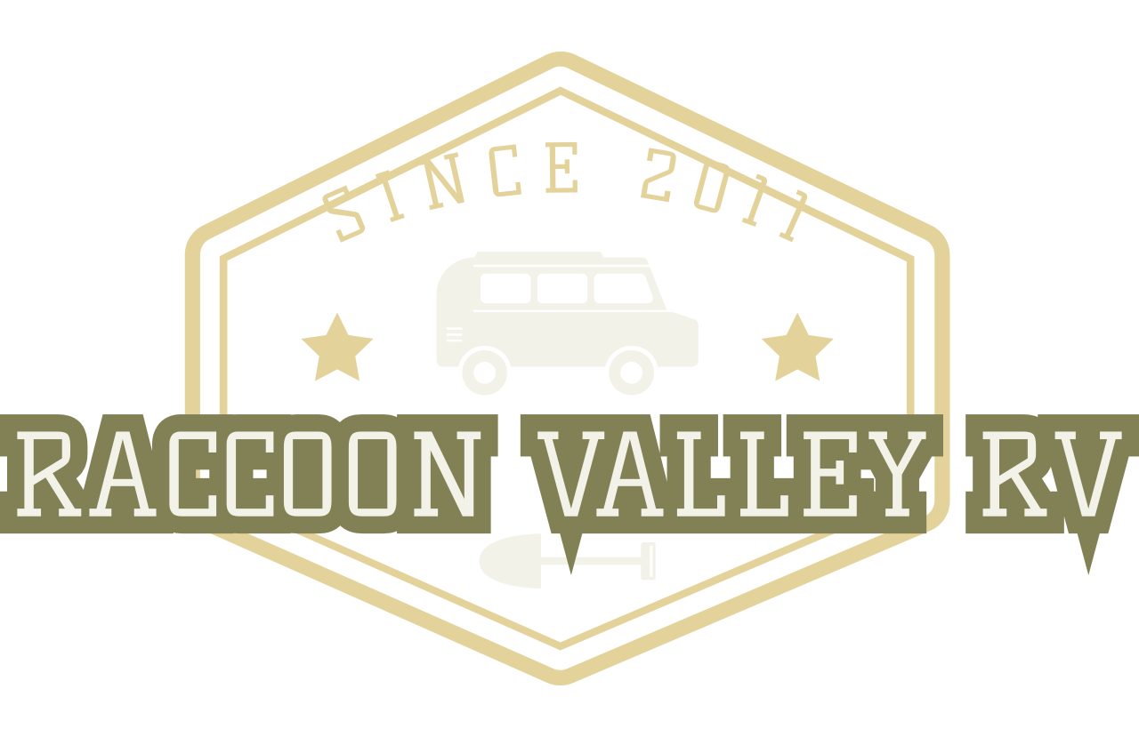 Raccoon Valley RV's logo