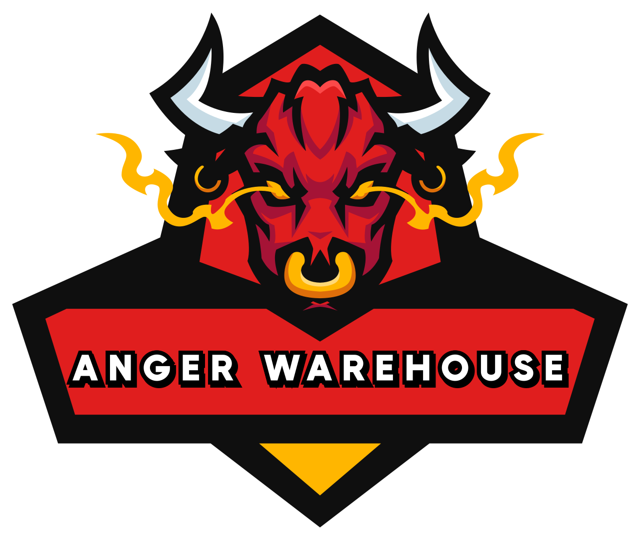 anger warehouse's logo