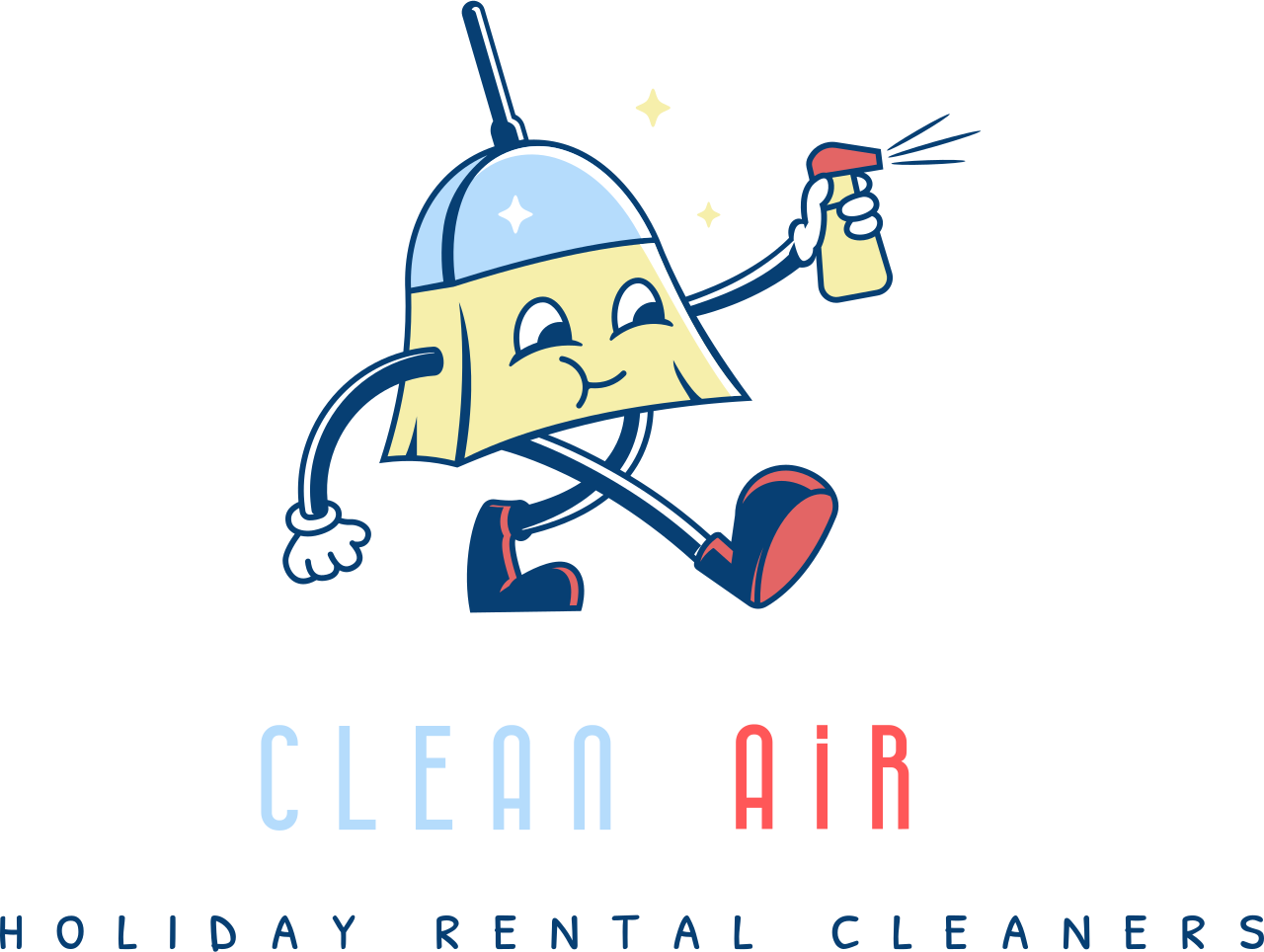clean air holiday rental cleaners's logo