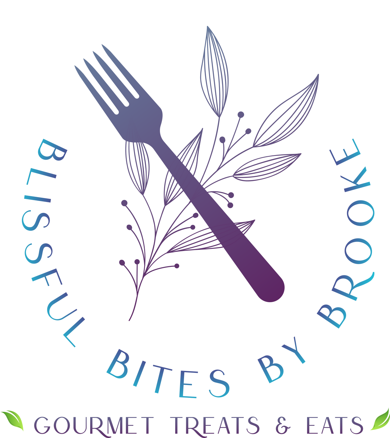 BLISSFUL BITES BY BROOKE's logo