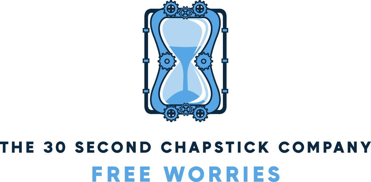 The 30 Second Chapstick Company's logo