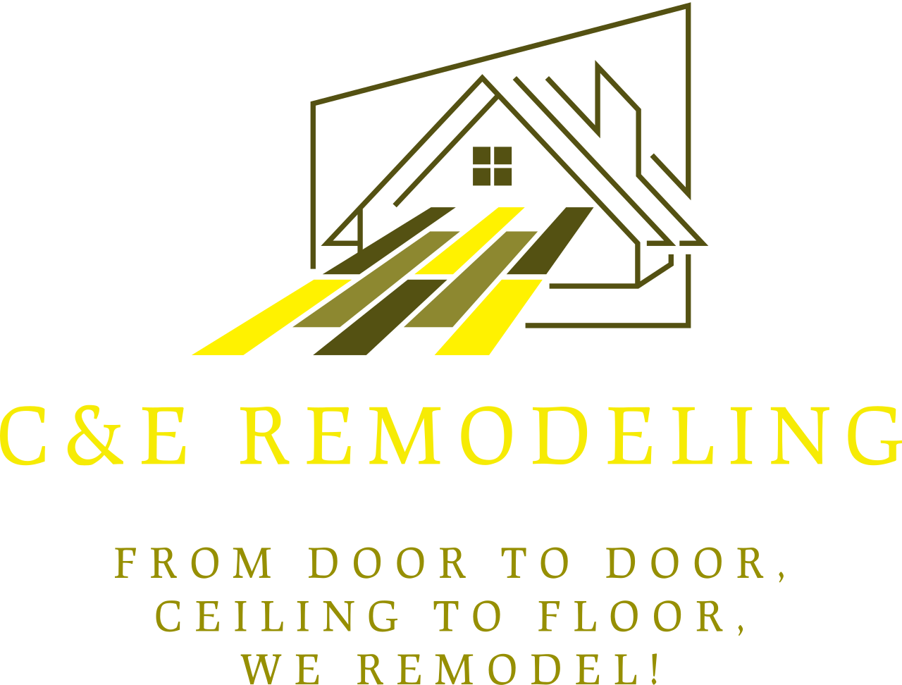 C&E Remodeling's logo