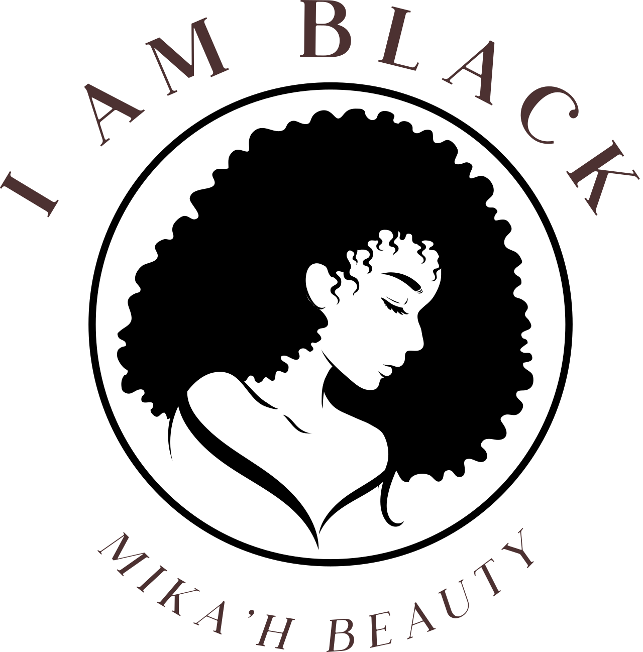I AM BLACK's logo