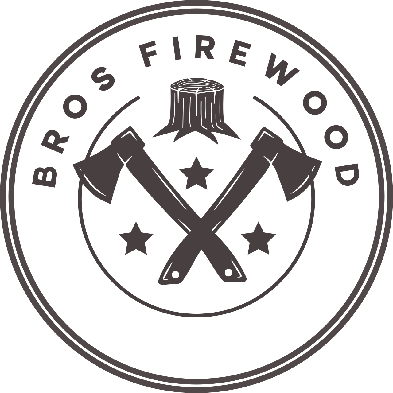 bros firewood's logo