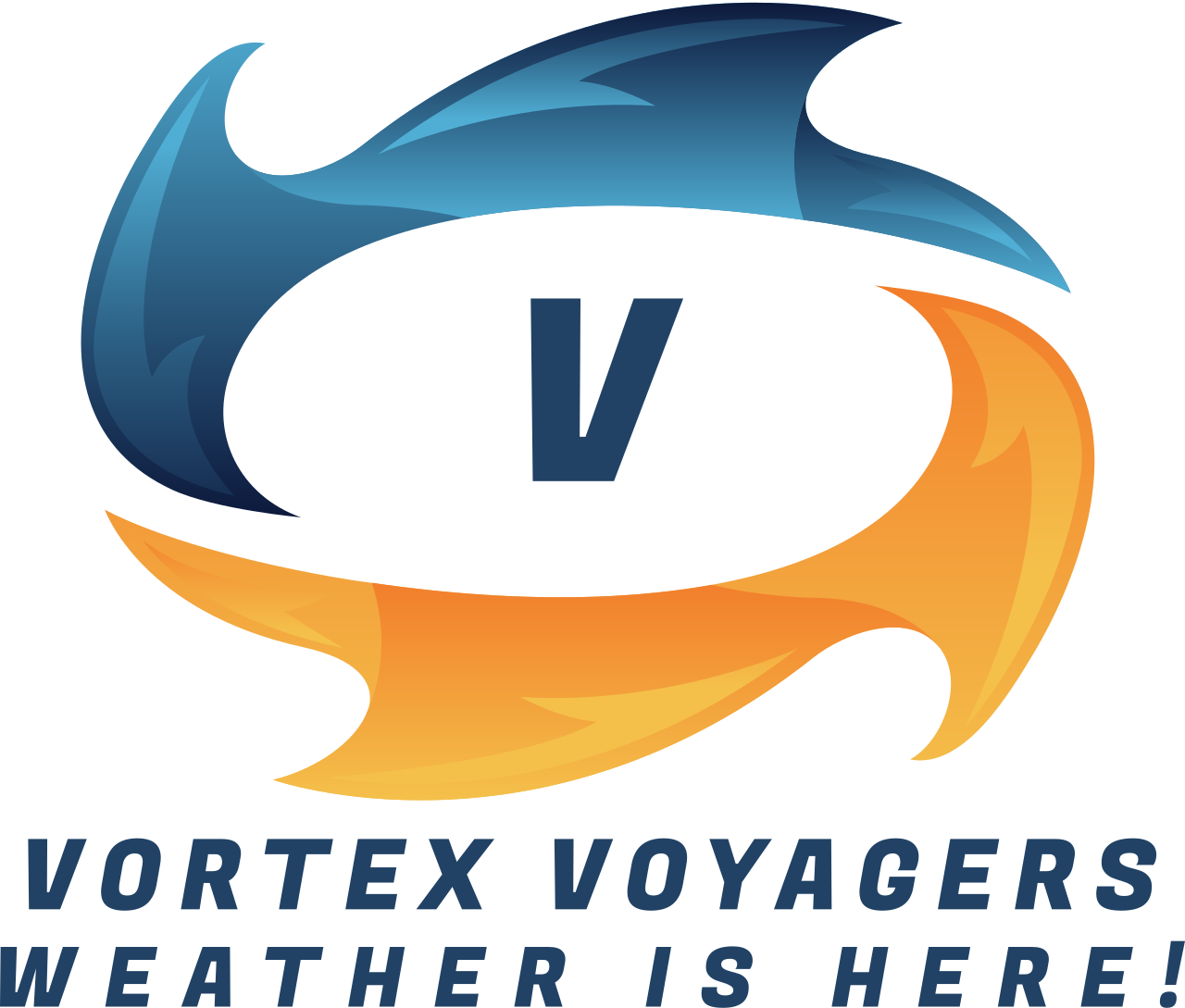 Vortex voyagers Weather Team's logo