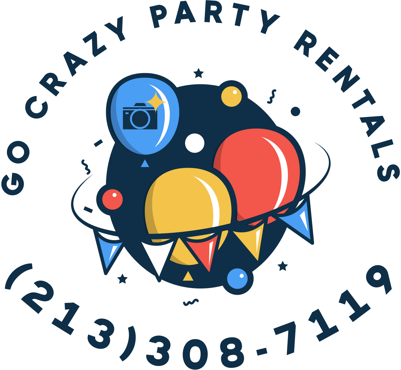 Go Crazy Party Rentals 's logo