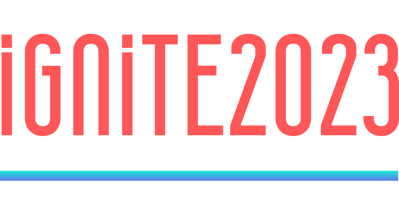 IGNITE2023's logo