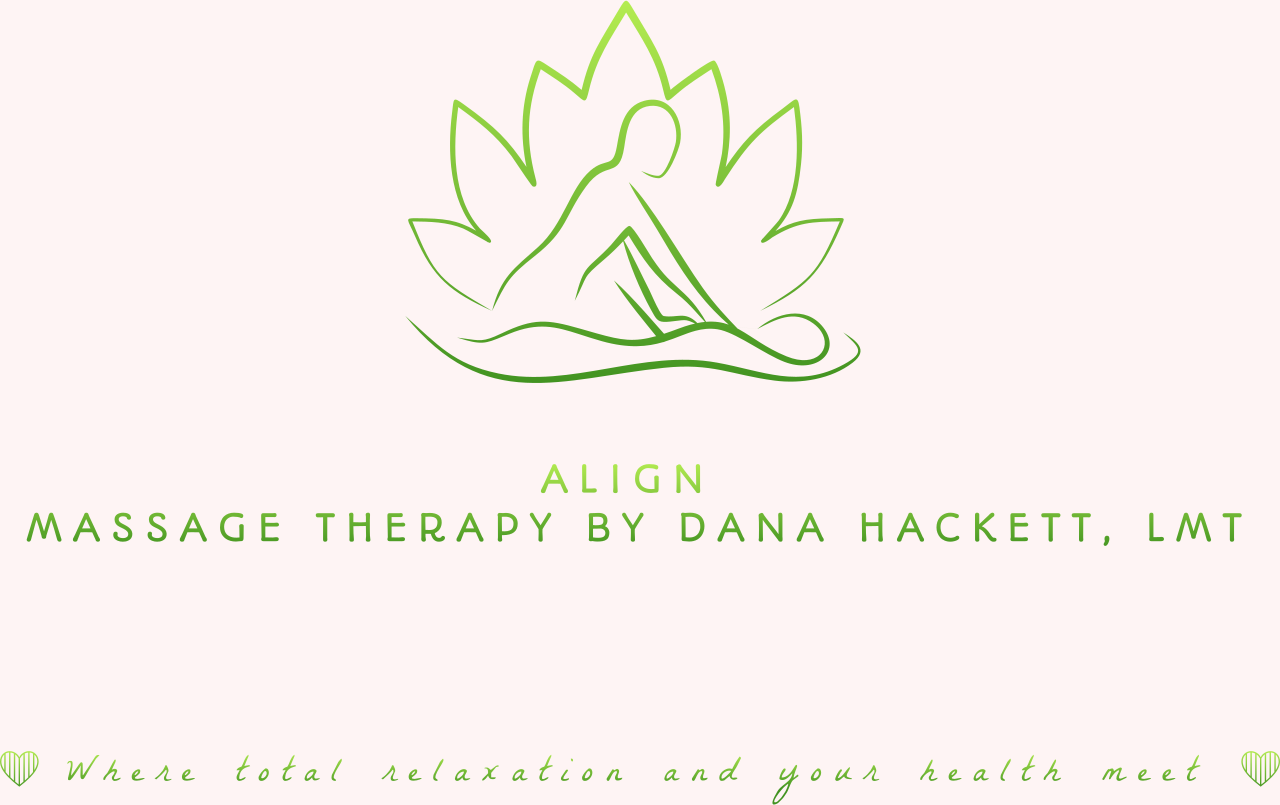 Align 
massage therapy by Dana Hackett, LMT's logo
