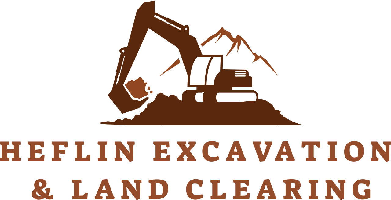 Heflin Excavation 
& Land Clearing's logo