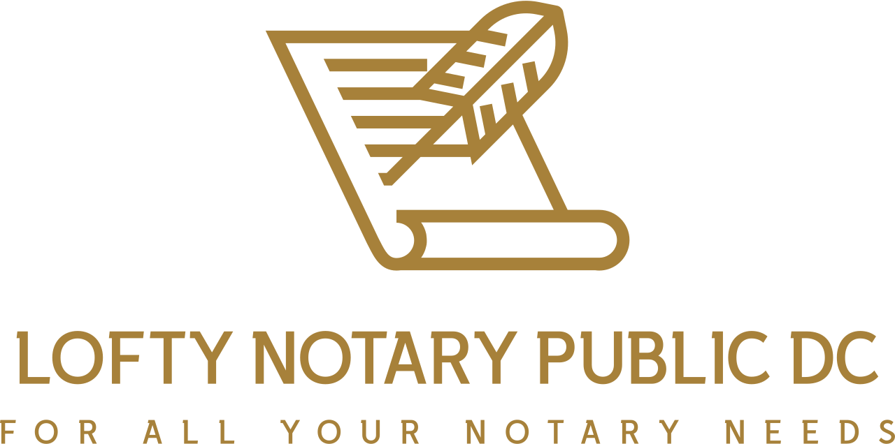 Lofty Notary Public DC's logo