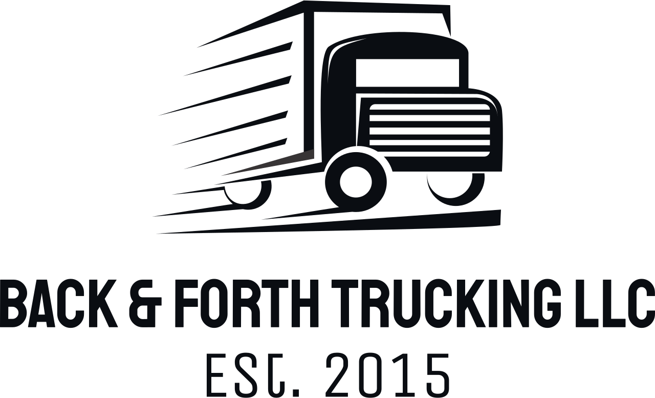 back & forth trucking llc's logo