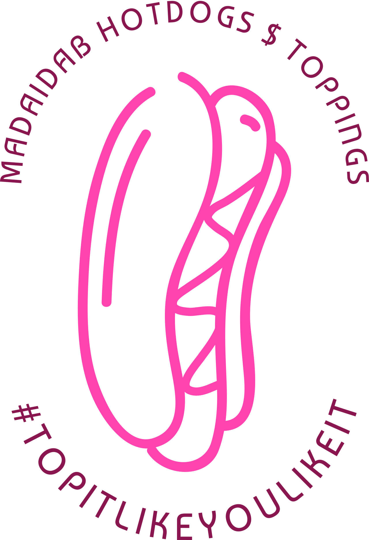MADAIDAB HOTDOGS $ TOPPINGS's logo