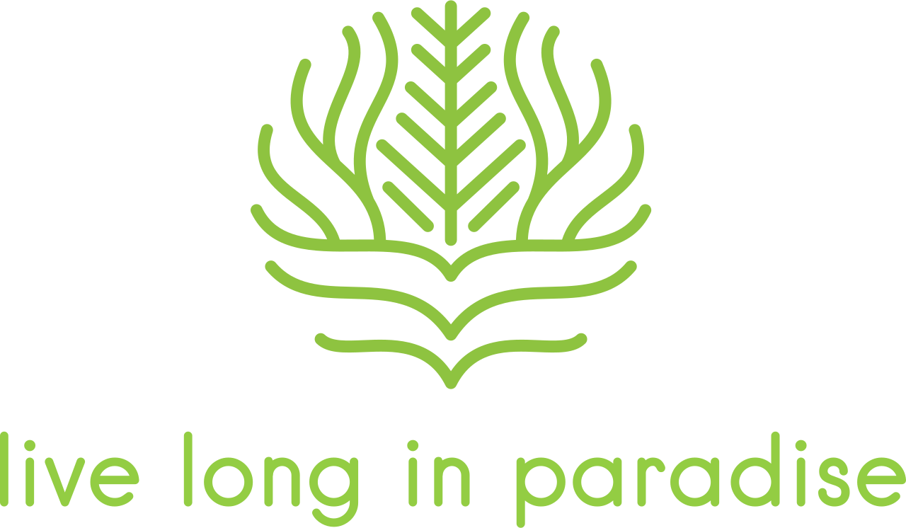 live long in paradise's logo