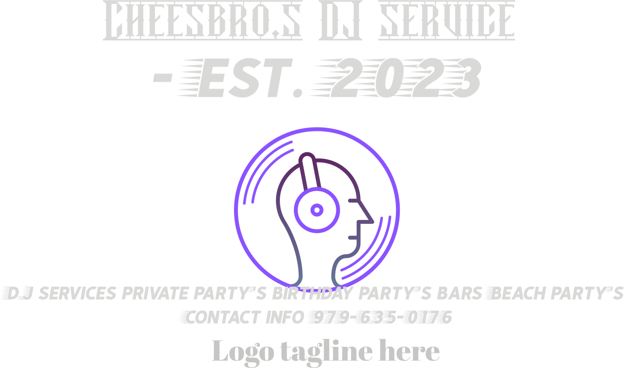 Cheesbro,s DJ service 's logo