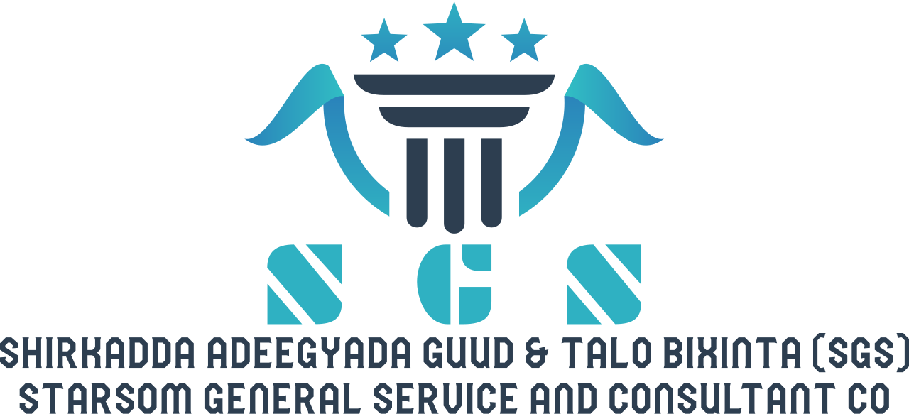 Shirkadda adeegyada guud & talo bixinta (SGS)'s logo