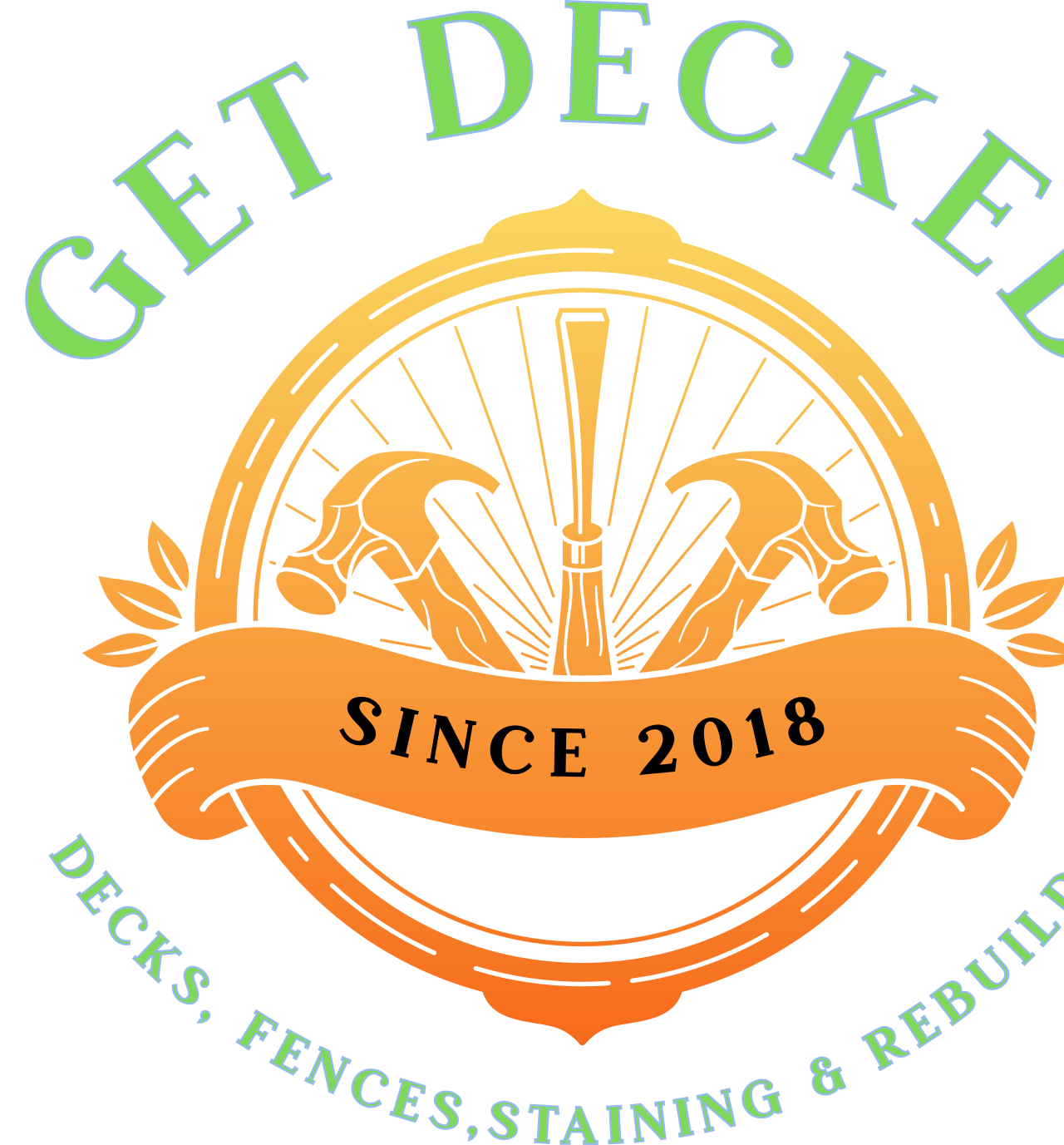 GET DECKED's logo