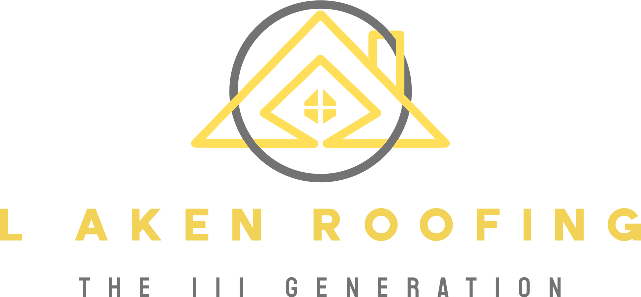 L Aken Roofing's logo