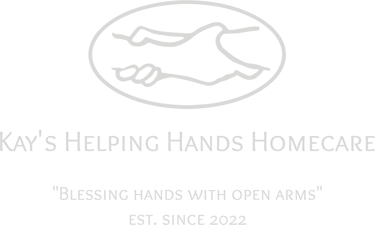 Kay's Helping Hands Homecare's web page