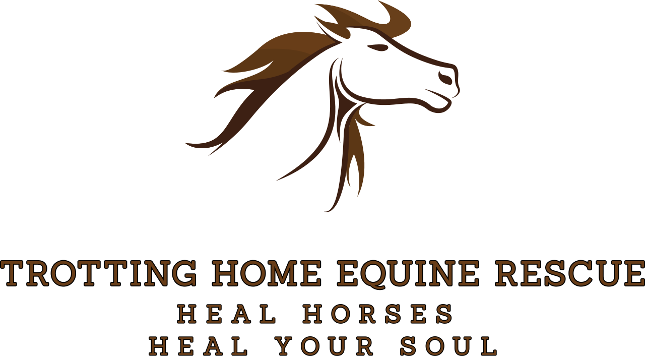 Trotting Home Equine Rescue's logo