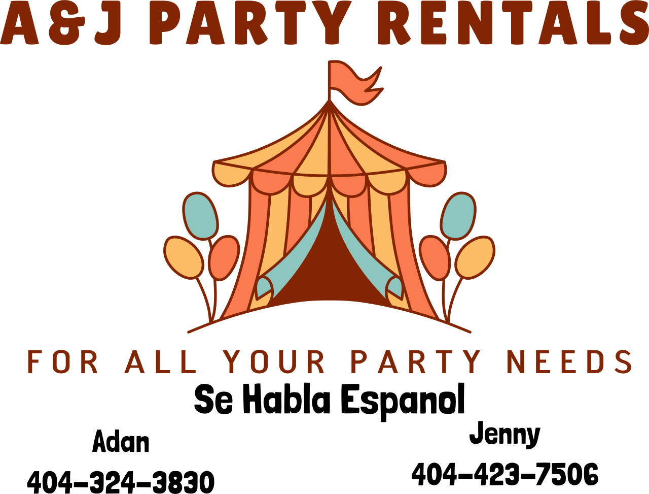 A&J Party Rentals's logo