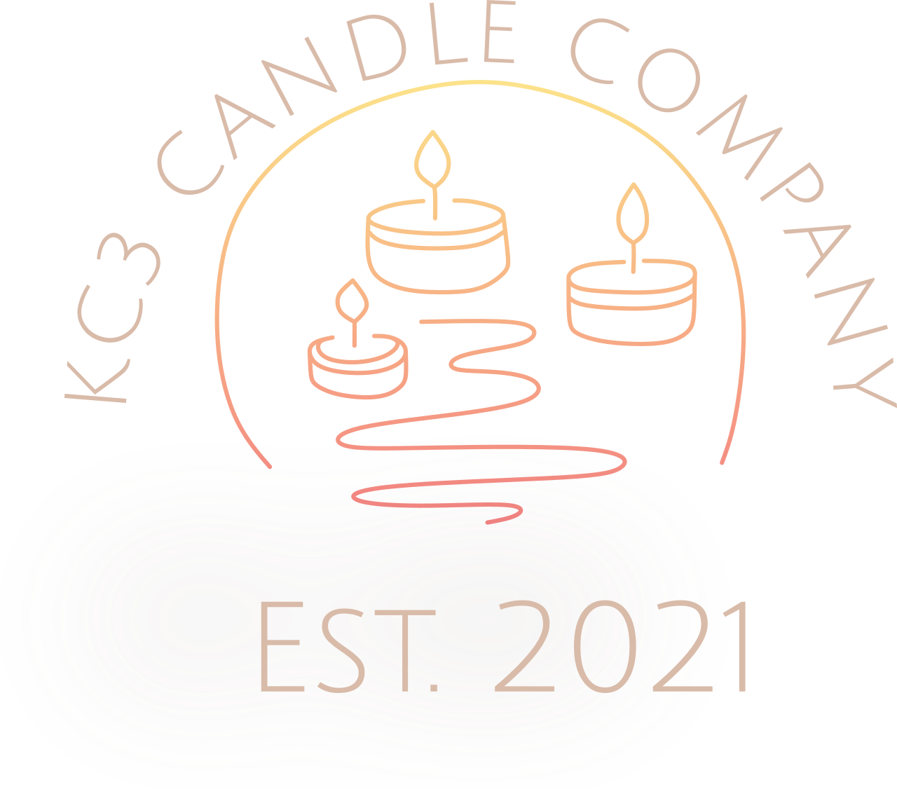 KC3 CANDLE COMPANY's logo