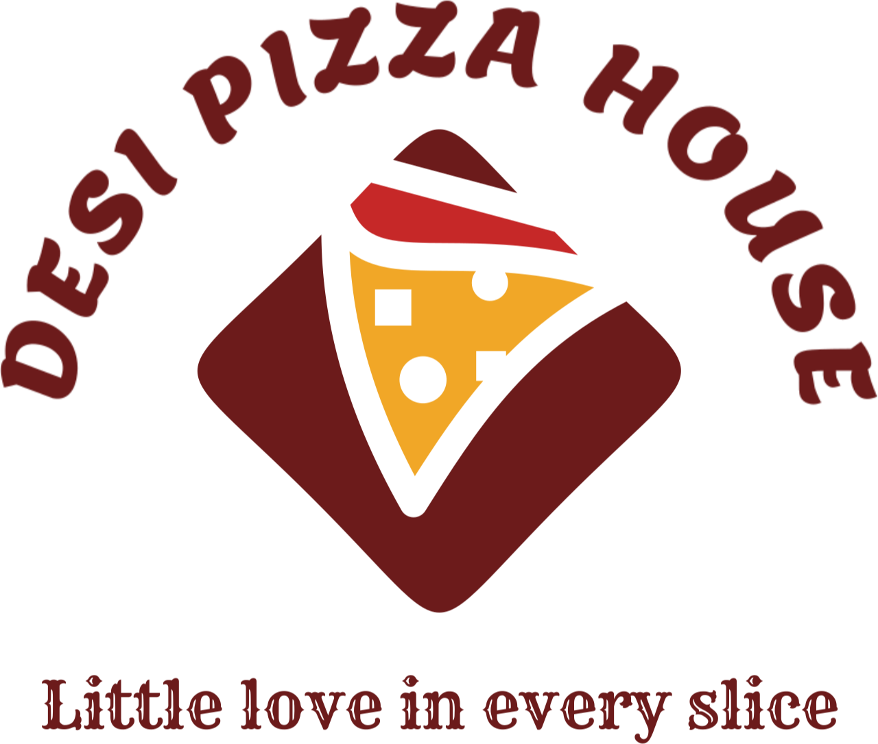 DESI PIZZA HOUSE's web page
