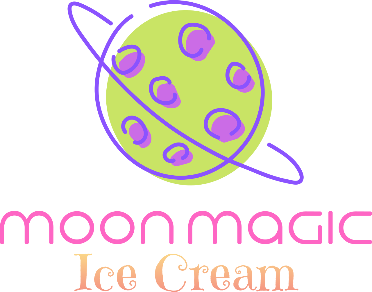 Moon Magic Ice Cream's logo