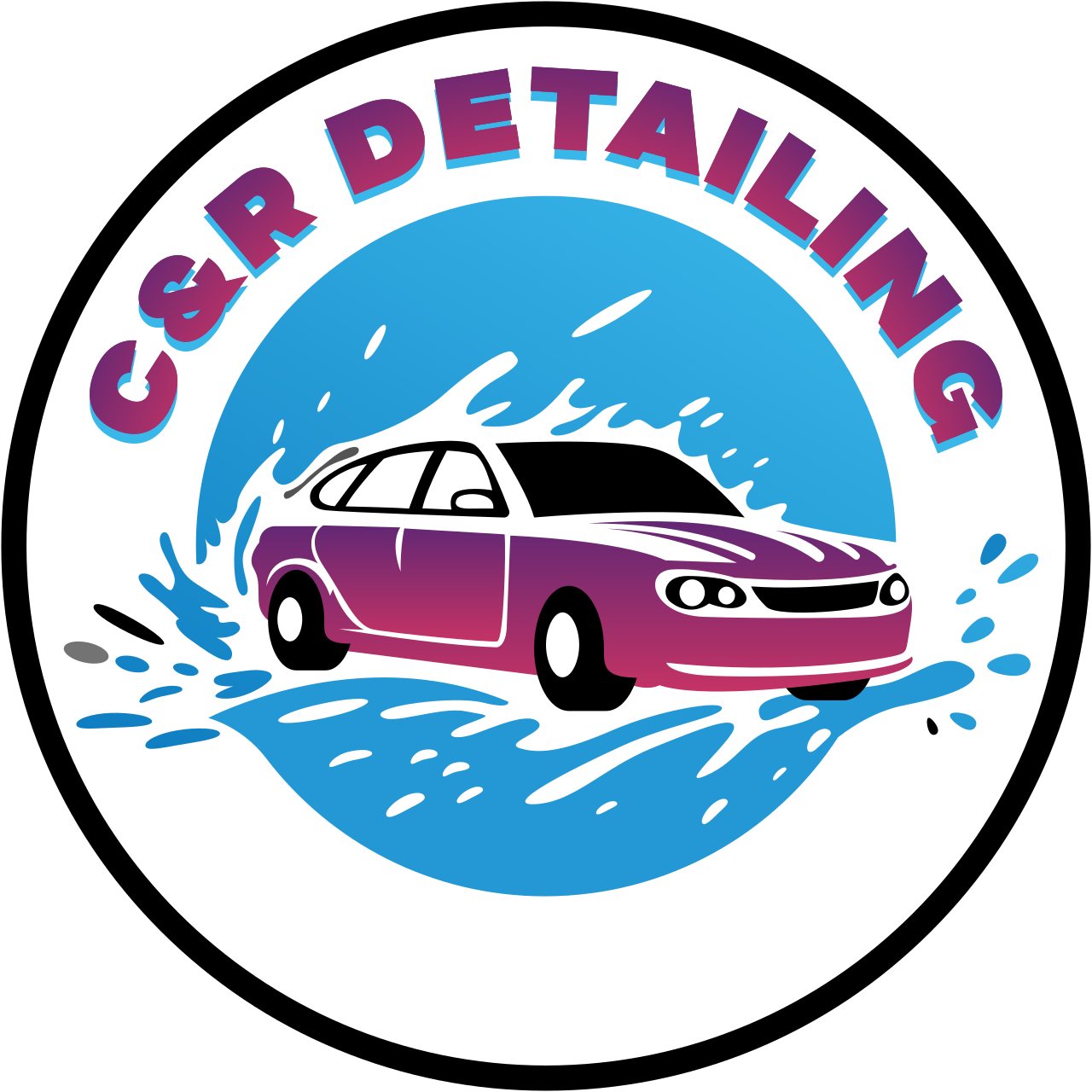 C&R Detailing's logo