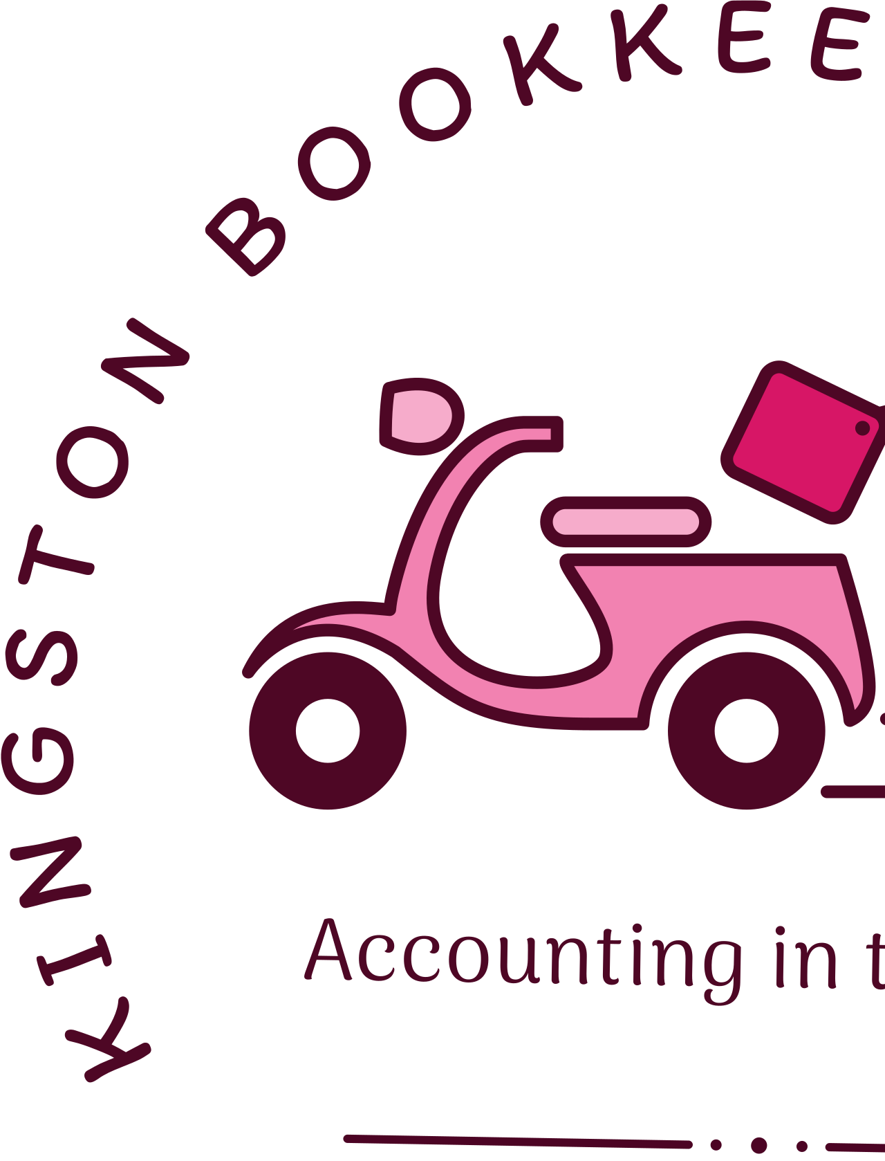 KINGSTON BOOKKEEPING ON THE GO's logo
