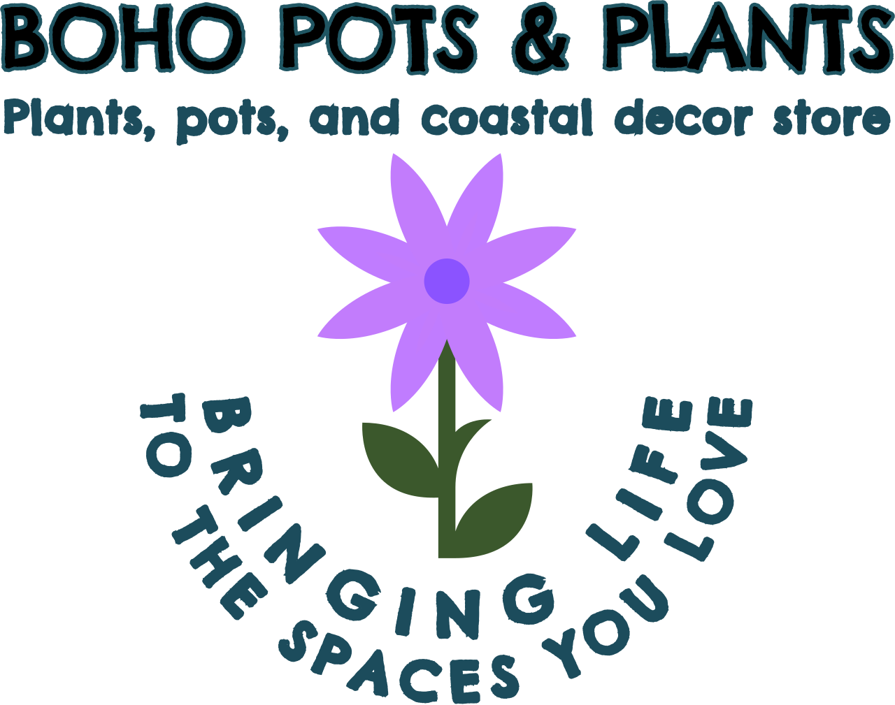 BOHO POTS & PLANTS's logo