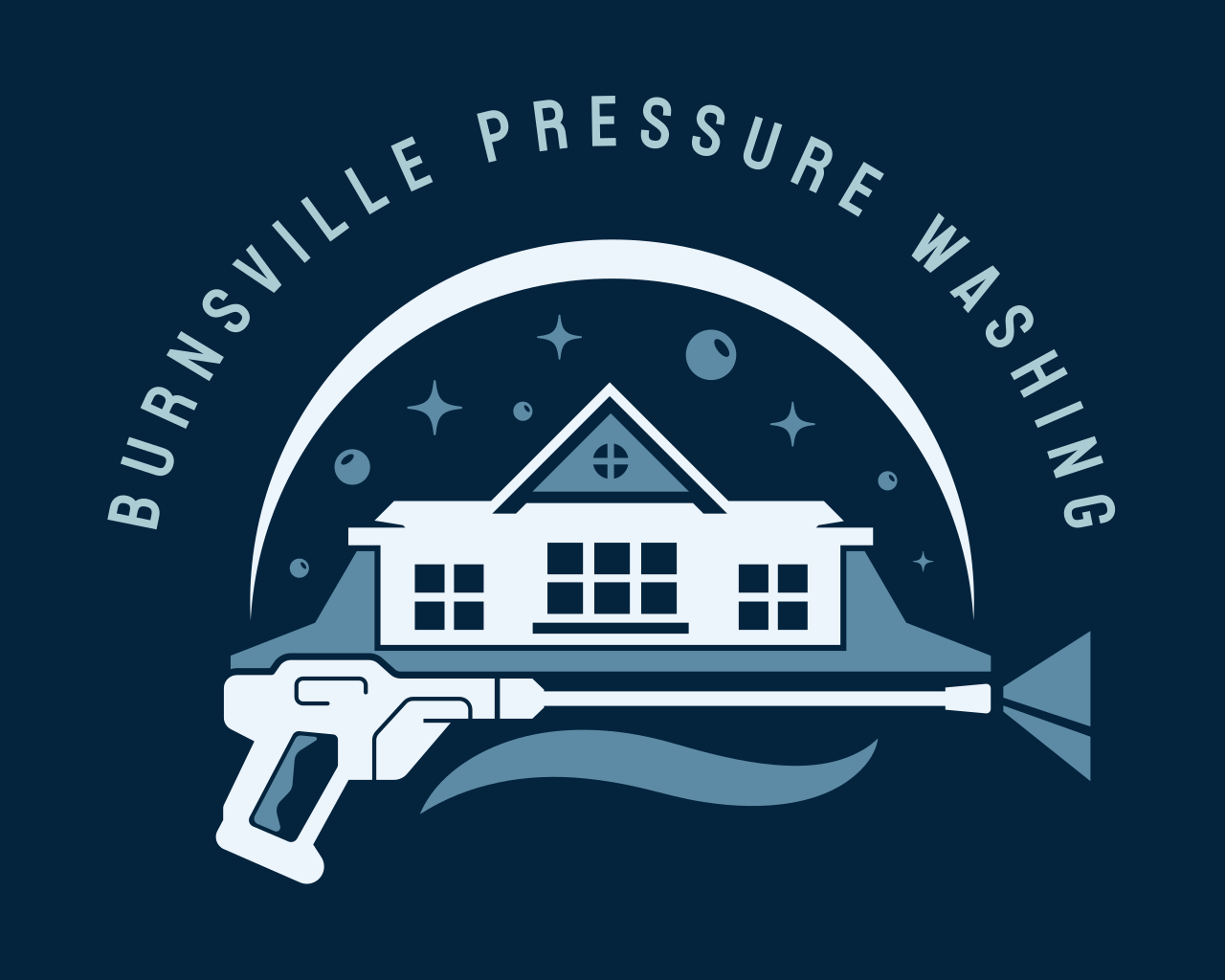 Burnsville Pressure Washing's logo