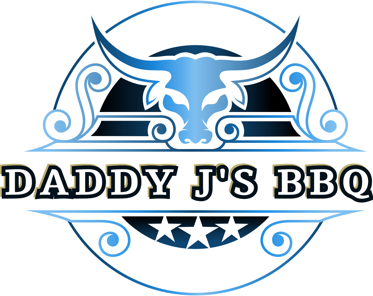 Daddy J's bbq 's logo