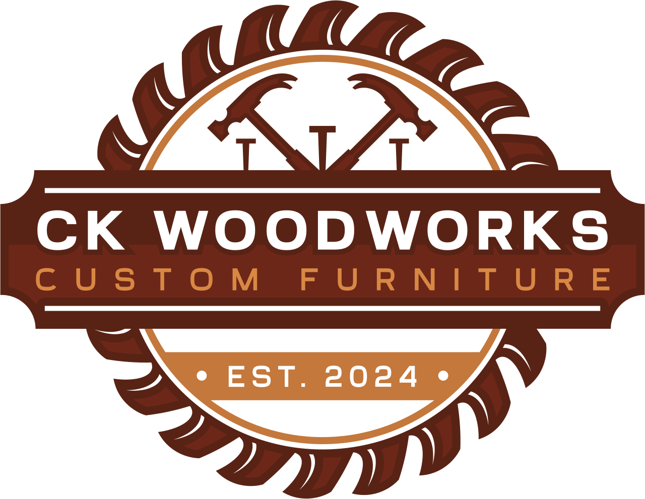 CK Woodworks's logo