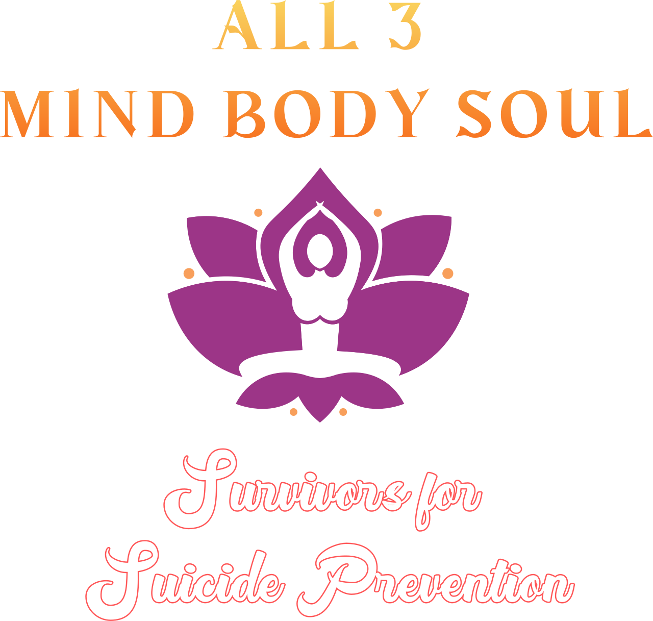 ALL 3- Mind Body Soul's logo