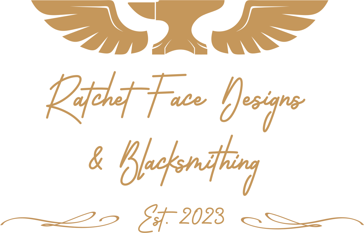 Ratchet Face Designs 
& Blacksmithing 's logo