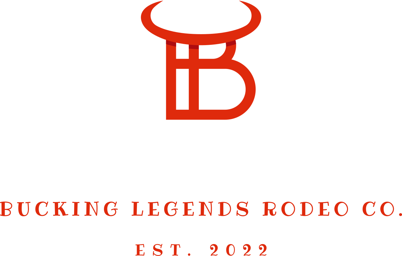 BUCKING LEGENDS RODEO CO.'s logo