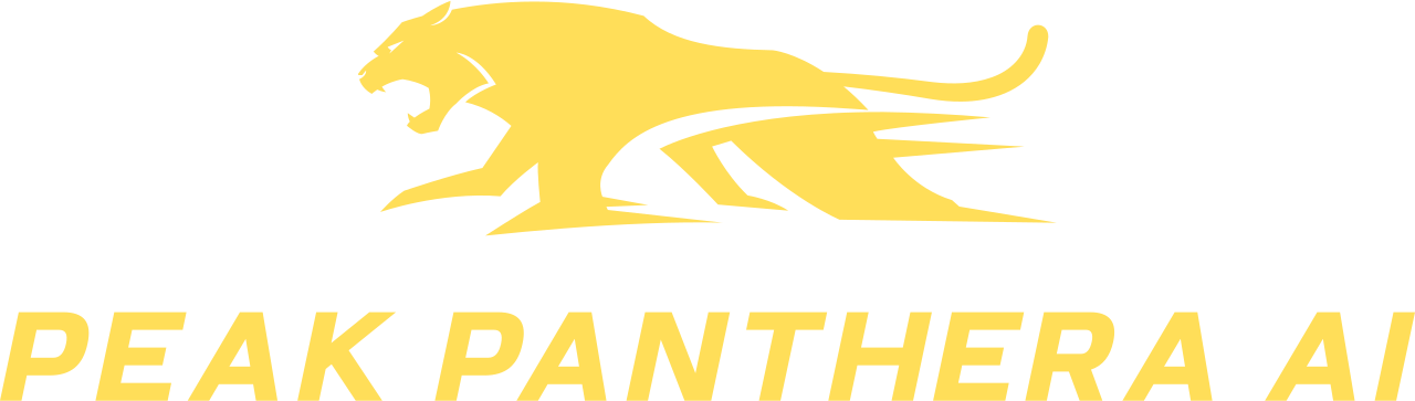 Peak panthera ai's logo