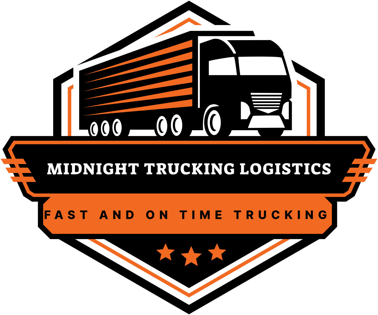 Midnight Trucking Logistics's logo